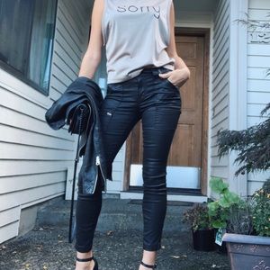 NEW - Joie leather pant $95